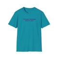 Things Always Work Out Teal Unisex Softstyle T-Shirt - Positive Affirmation