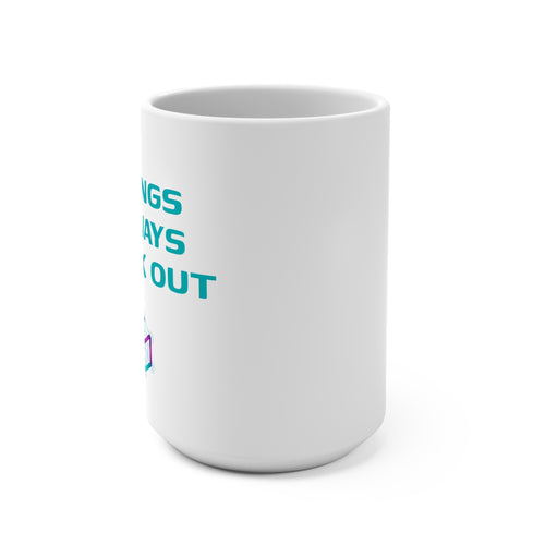 15oz Ceramic Mug - Durable White Coffee Mug