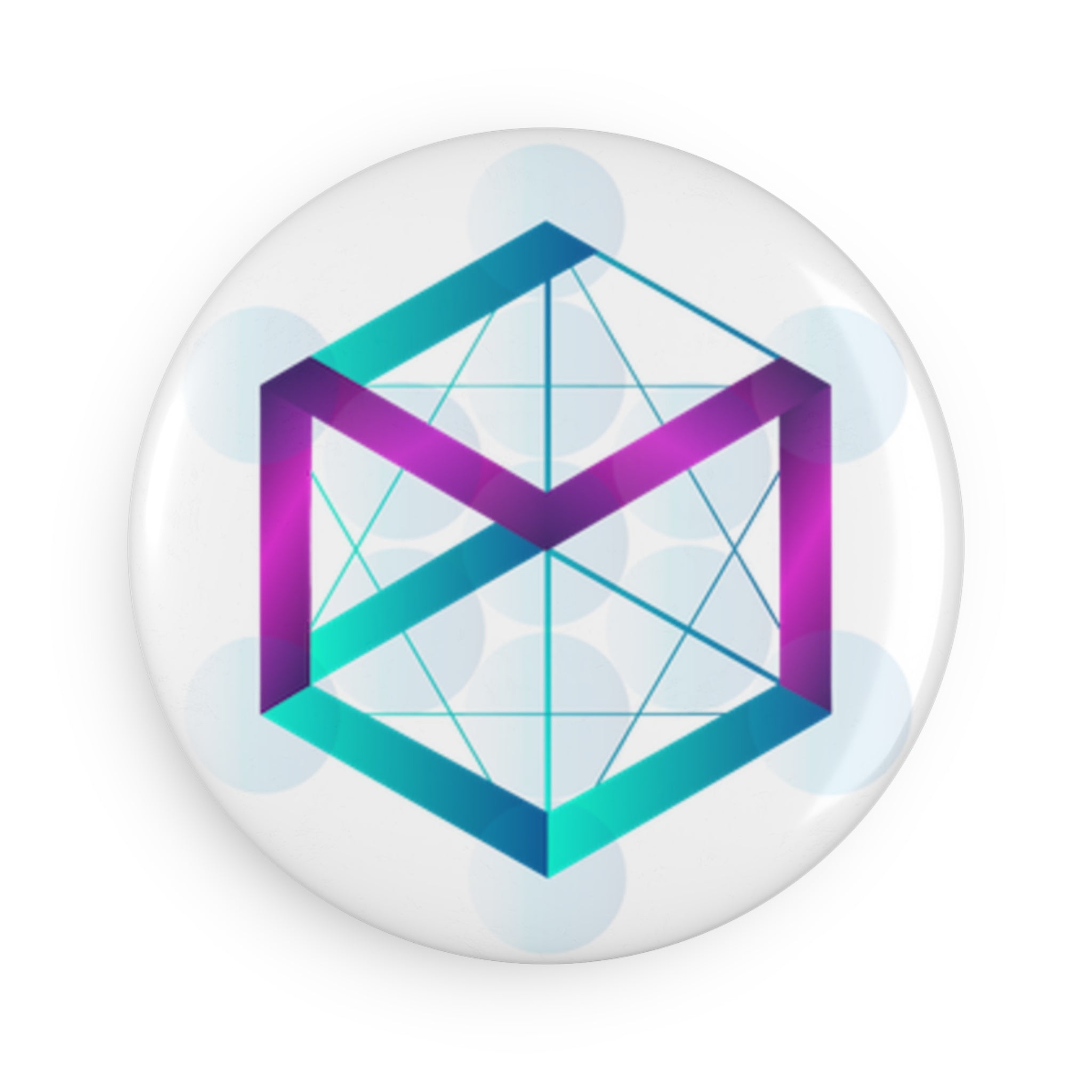 Round Button Magnet 2.25" - Custom Fridge Magnets (1 or 10 Pack)