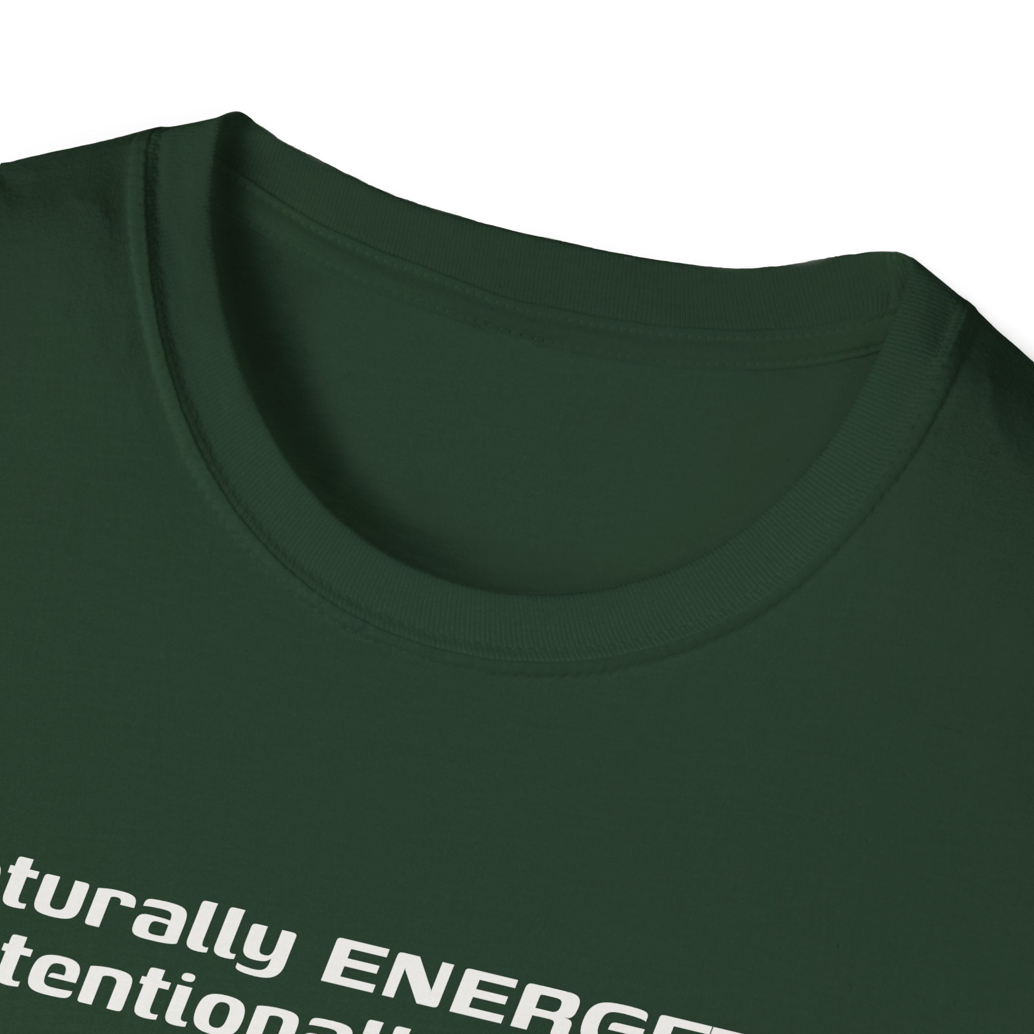 Naturally ENERGETIC Forest Green Unisex Softstyle T-Shirt